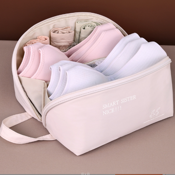 Multi-Compartment Underwear Storage Bag